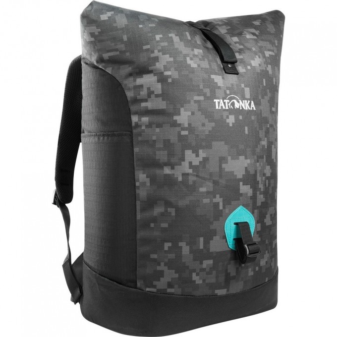 Городской рюкзак TATONKA GRIP ROLLTOP PACK с верхней загрузкой, black digi camo 1698.056 - black digi camo Городской рюкзак TATONKA GRIP ROLLTOP PACK с верхней загрузкой, black digi camo 1698.056 - black digi camo