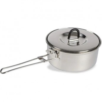 Кастрюля из нержавеющей стали TATONKA SHERPA POT 0.6 L с крышкой Кастрюля из нержавеющей стали TATONKA SHERPA POT 0.6 L с крышкой