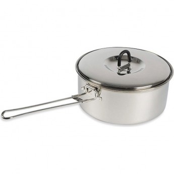 Кастрюля из нержавеющей стали TATONKA SHERPA POT 1.0 L с крышкой Кастрюля из нержавеющей стали TATONKA SHERPA POT 1.0 L с крышкой
