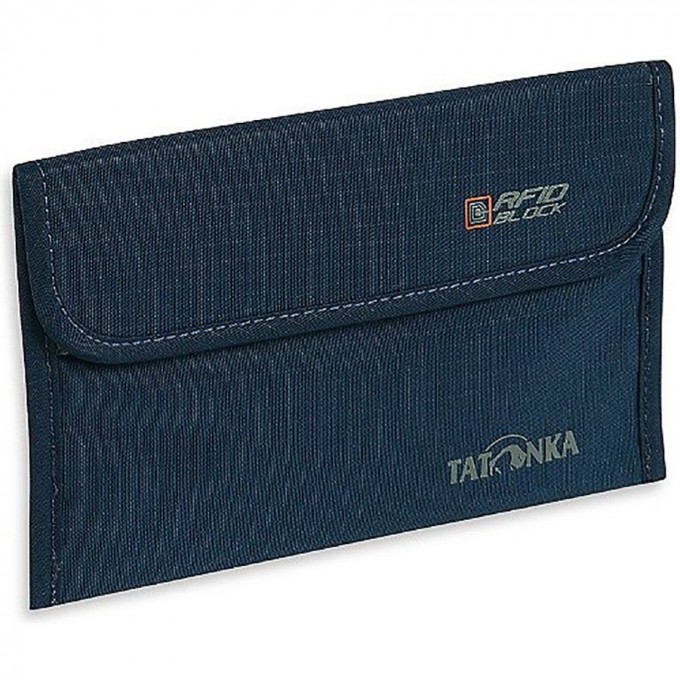 Кошелек-чехол для паспорта TATONKA TRAVEL FOLDER RFID NAVY 2956.004 Кошелек-чехол для паспорта TATONKA TRAVEL FOLDER RFID NAVY 2956.004