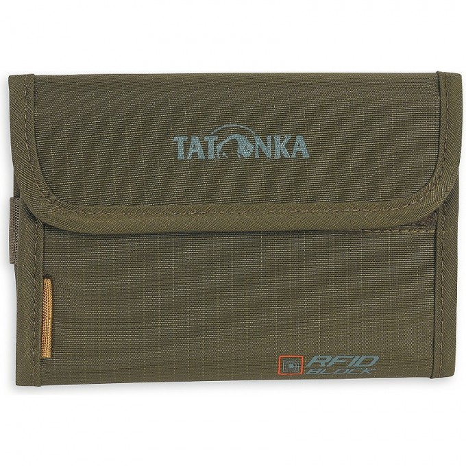 Кошелек TATONKA MONEY BOX RFID OLIVE 2969.331 Кошелек TATONKA MONEY BOX RFID OLIVE 2969.331