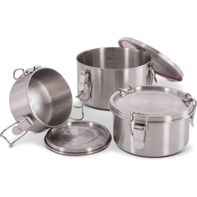Набор контейнеров TATONKA FOODCONTAINER SET III S 4056.000 Набор контейнеров TATONKA FOODCONTAINER SET III S 4056.000