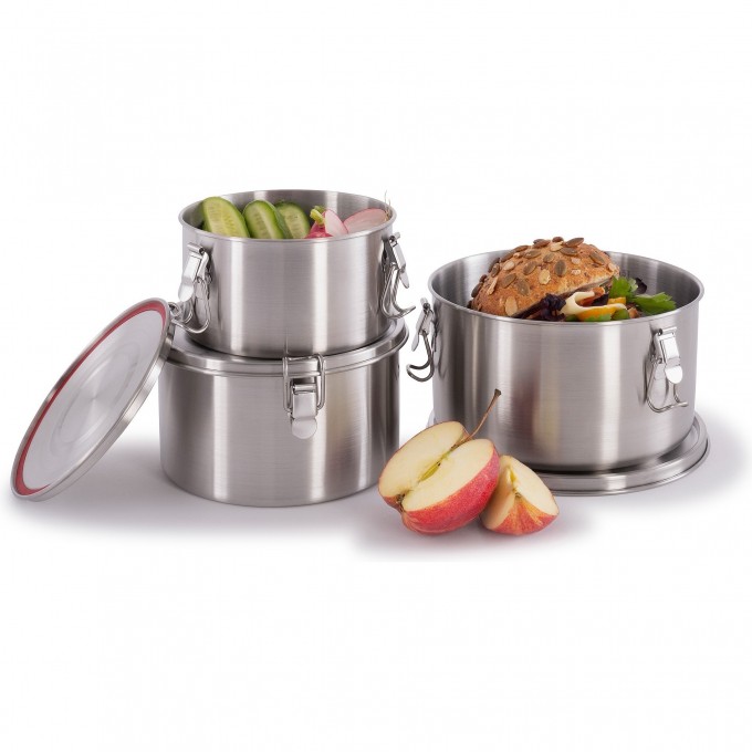 Набор пищевых контейнеров TATONKA FOODCONTAINER SET III M (3 шт) 4057 Набор пищевых контейнеров TATONKA FOODCONTAINER SET III M (3 шт) 4057