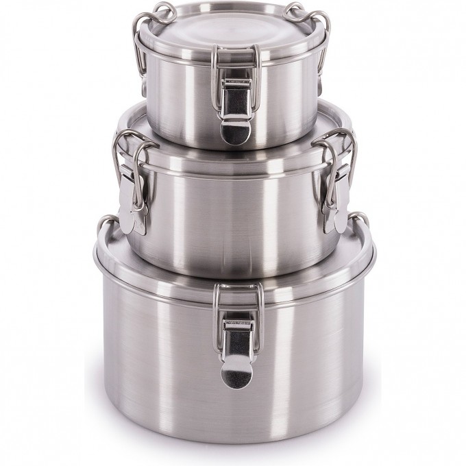 Набор пищевых контейнеров TATONKA FOODCONTAINER SET III S (3 шт) 4056 Набор пищевых контейнеров TATONKA FOODCONTAINER SET III S (3 шт) 4056
