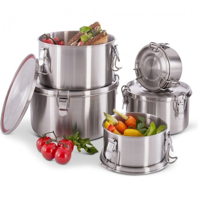 Набор пищевых контейнеров TATONKA FOODCONTAINER SET V (5 шт) 4055 Набор пищевых контейнеров TATONKA FOODCONTAINER SET V (5 шт) 4055