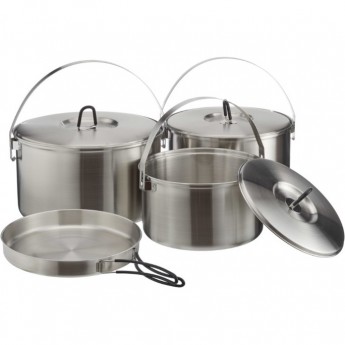 Набор посуды TATONKA FAMILY COOK SET L для большой компании Набор посуды TATONKA FAMILY COOK SET L для большой компании
