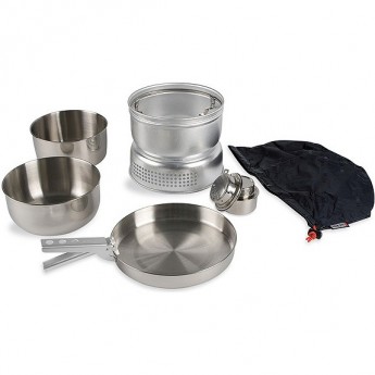 Набор посуды TATONKA MULTI SET + ALCOGOL BURNER со спиртовой горелкой Набор посуды TATONKA MULTI SET + ALCOGOL BURNER со спиртовой горелкой