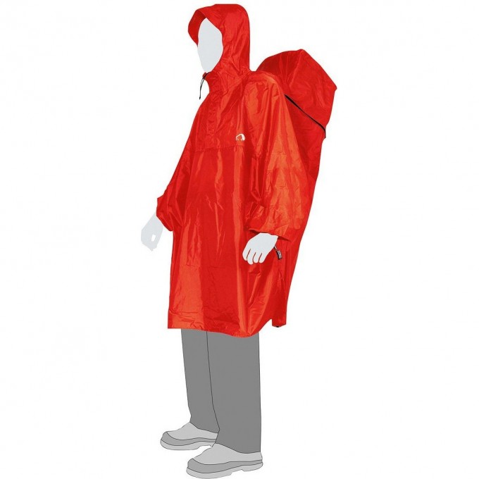 Плащ-накидка на рюкзак TATONKA CAPE S, red 2795.015 - red Плащ-накидка на рюкзак TATONKA CAPE S, red 2795.015 - red