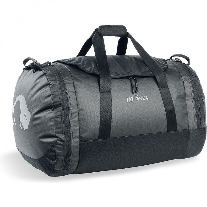 Складная дорожная сумка объемом 55 литров TATONKA TRAVEL DUFFLE L black 1943.040 - black Складная дорожная сумка объемом 55 литров TATONKA TRAVEL DUFFLE L black 1943.040 - black