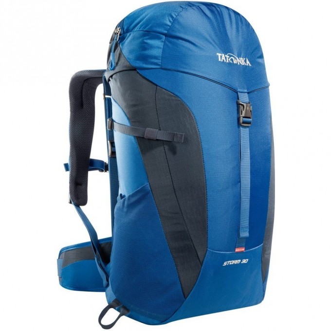 Спортивный рюкзак с вентилируемой спиной TATONKA STORM 30 blue 1533.010 - blue Спортивный рюкзак с вентилируемой спиной TATONKA STORM 30 blue 1533.010 - blue