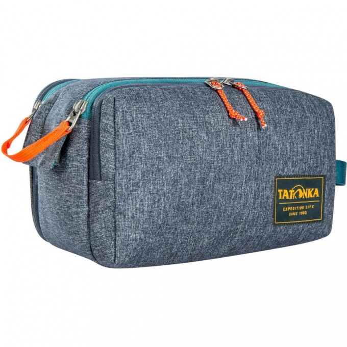 Сумка TATONKA COSMETIC DOUBLE ZIP POUCH синий 2790.004 Сумка TATONKA COSMETIC DOUBLE ZIP POUCH синий 2790.004