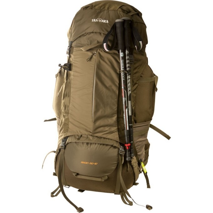 Туристический рюкзак для переноски тяжелых грузов TATONKA BISON 120+15 olive DI.6029.331 Туристический рюкзак для переноски тяжелых грузов TATONKA BISON 120+15 olive DI.6029.331