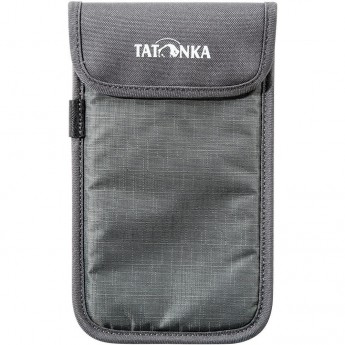 Вместительный чехол для телефона TATONKA SMARTPHONE CASE XXL titan grey